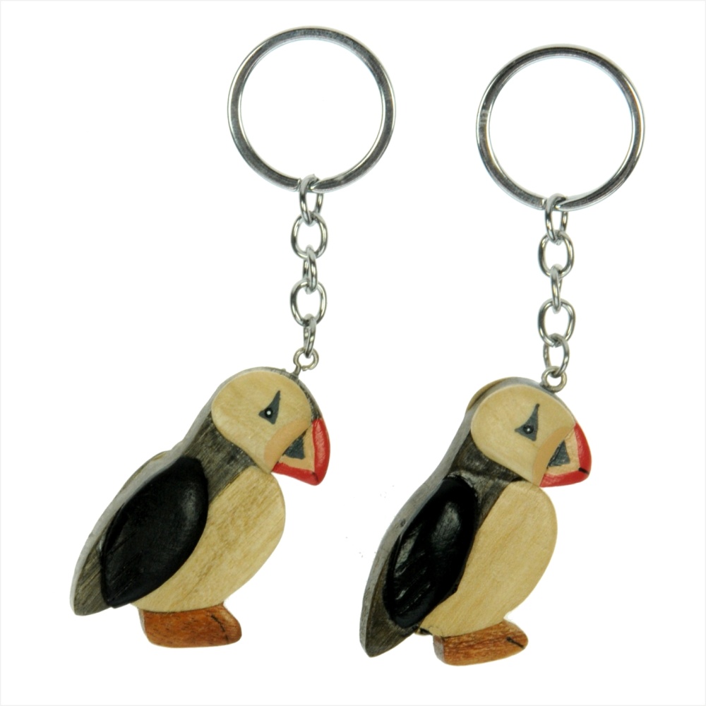 5001-PF : Puffin Keyrings - Large - (Pack Size 72) Price Breaks Available